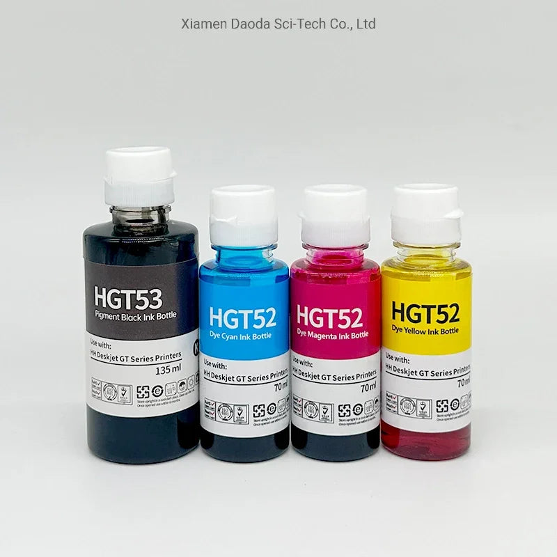 HP GT53 ( replaces GT51 ) and GT52 Refill Ink Bottle for HP Ink Tank Printers - eBuy UAE